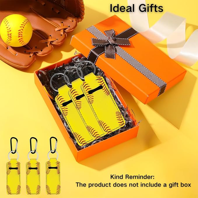 Chapstick Holder Key Chain Lipstick Holder Lip Balm Holder Keychain | Stocking Stuffers Gift, Compatible with Chapstick, Lip Balm and Lipstick, Bag Charm Accessories, Gifts for Women Friend