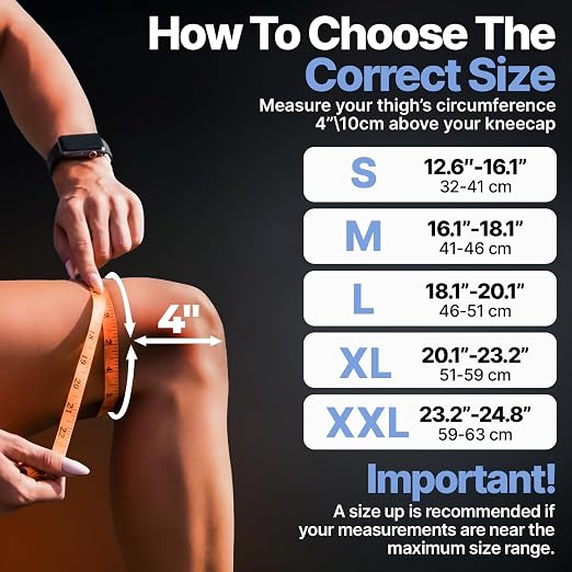 DR. BRACE Elite Compression Knee Brace for Women & Men, (2-Pack) Knee Support Compression Sleeve, Workout Sports Knee Braces for Meniscus Tear, ACL & Arthritis Pain Relief - Check Size Guide Video (Uranus, X-Large)