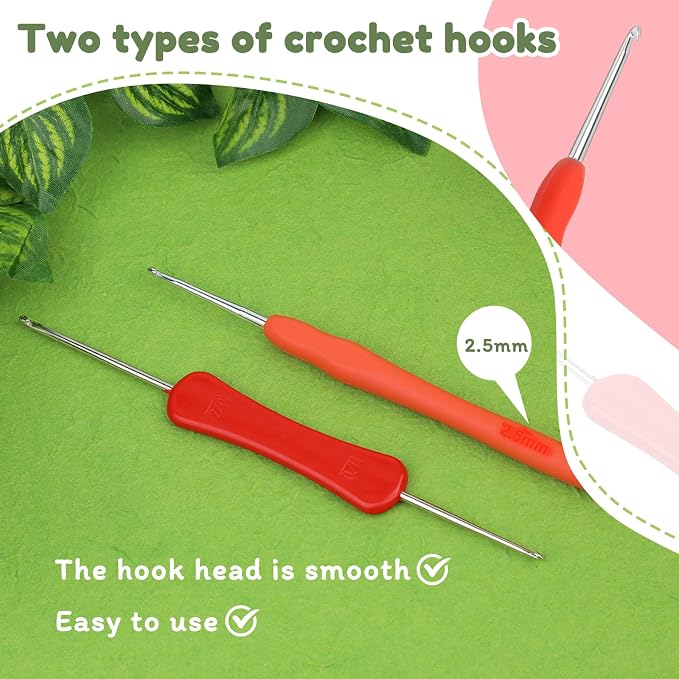 Crochet Kit, Tulip and Sunflower Crochet Kit for Beginners, Knitting Kit | Beginner Crochet Kit, Crochet Flower Kit with Step-By-Step Video Tutorials, Beginner Crochet Kit for Adults