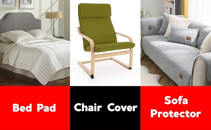 XL Washable Reusable Underpads 36"x54" Waterproof Absorbent Incontinence Bed Pad Large Underpad with Heavy 4-Layer- Pads for Adults Seniors Kids & Pets ((Pack of 1 - 36x54))