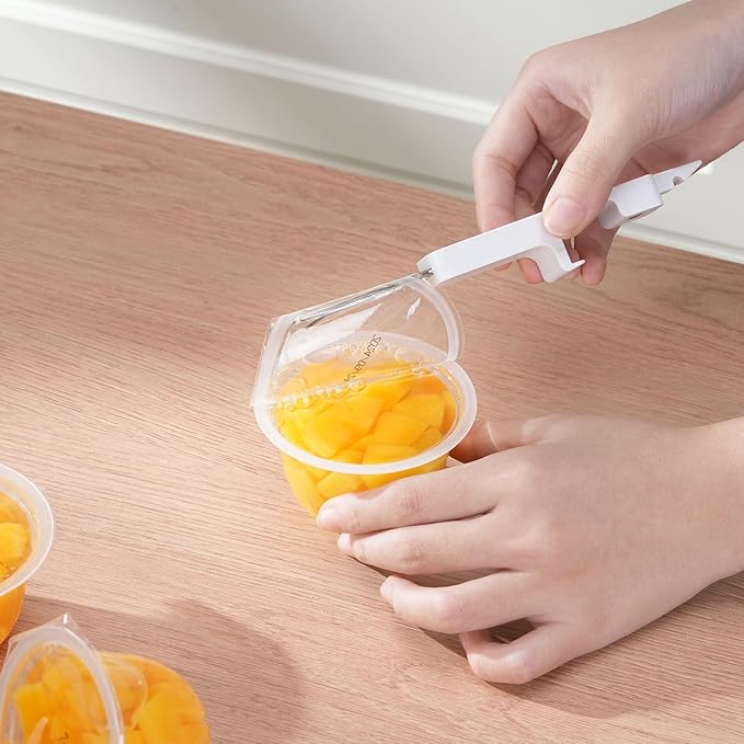 Mason Jar Opener with Magnets,Easy Release Vacuum Seal on Wide Mouth and Regular Mouth Lids,Jelly cover opener,Yogurt lids opener,Pulltab cans opener,3 in 1 Multifunctional Canning lid Opener.2pcs
