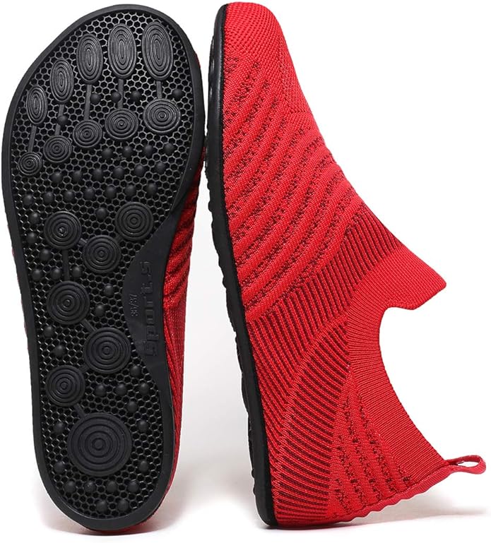 Adult Indoor House Slippers Socks Lightweight Non Slip Grip House Home Shoes for Women Men