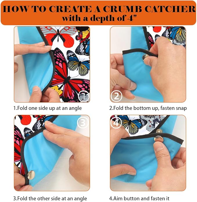 Adaptive Utensils with Adult Bibs - 4pcs Weighted Utensils Set (2.5oz Each) for Hand Tremors, Elderly, Parkinson's, Arthritis - Non-Slip Easy Grip Handles for Independent Eating