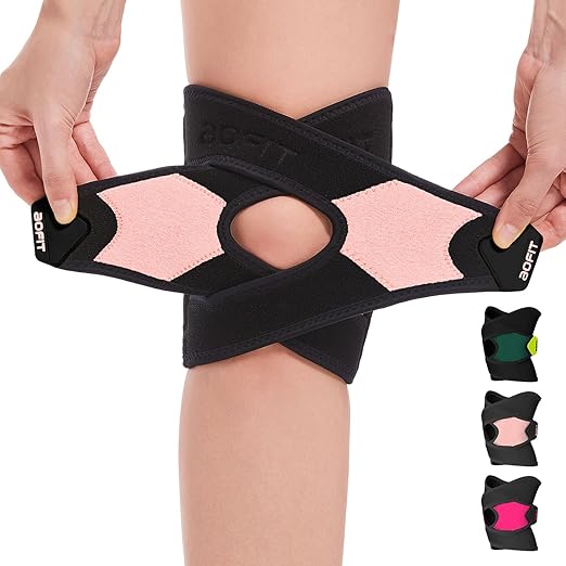 Knee Brace for Women Men Knee Pain Meniscus Tear Arthritis Patella Dislocation Best Osteoarthritis Adjustable Compression with Memory Stabilizers for ACL MCL Breathable for Injury Recovery 3XL