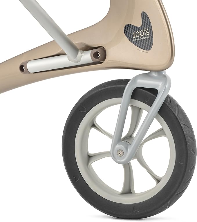 byACRE Carbon Ultralight Rollator Walker - 10.6 lbs Adult Walkers with 4 Wheels and Seat - Lightweight Seated Walkers with Wheels - Foldable Rolling Walker with Seat - Walker for Adults