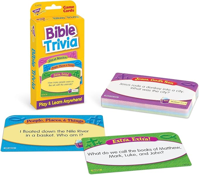 TREND enterprises, Inc. Bible Trivia Challenge Cards