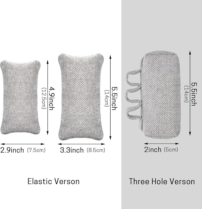 SWISSELITE Hand Contracture Cushion, Hand Grab Pad | Palm Grip with Elastic Band or Separator, Stroke Recovery, Help with Hand Rehabilitation