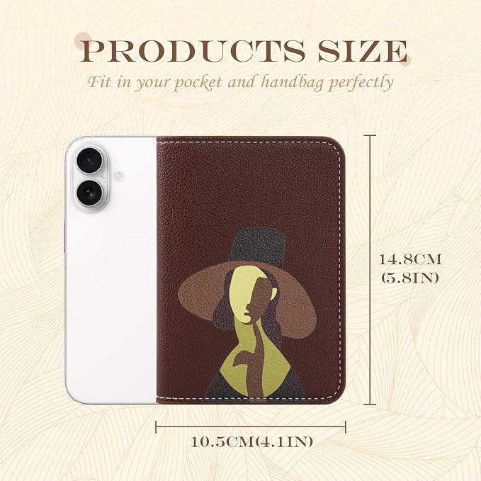 Lychii Passport Holder, RFID Blocking Travel Wallet, Slim Passport Cover | PU Leather Protector Case for Quick TSA Access, Secure Boarding Passes & ID Cards for Men Women, Travel Accessories