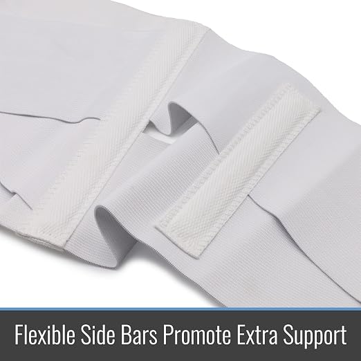 DMI Large Elastic Back Support Brace with Crisscross Design for Extra Support, Elastic Construction Provides Consistent Compression, FSA & HSA Eligible, Adjustable from 36″ - 42″