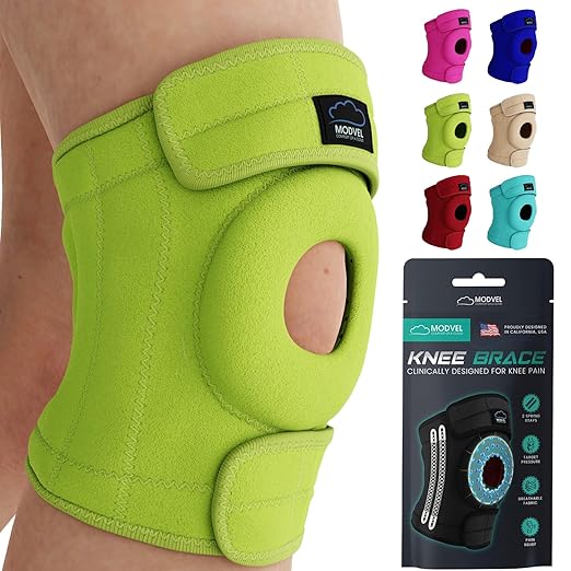 Modvel ELITE Knee Brace for Men & Women – Patella Gel Pads & Side Stabilizers for ACL, Meniscus Tear, Arthritis & Injury Recovery – Maximum Support for Running, Sports & Joint Pain Relief