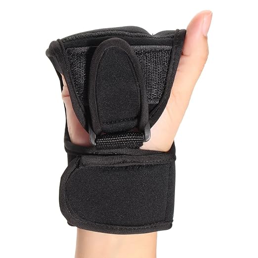 Finger Splint Brace ability Fingers Support Training BraceFinger Anti-Spasticity Rehabilitation Auxiliary Training Gloves For Stroke Hemiplegia Patient Athlete Finger Universal Thumb Wrist Splint