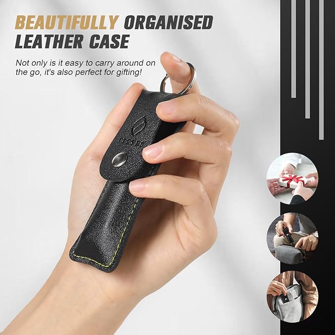 FERYES Curved Head Toe Nail Clippers for Thick Nails for Seniors - Ergonomic Senior-Friendly Finger Nail Clippers with Catcher, Sharp Toenail Clipper for Thick Toenails with Safety Locker (Sliver)