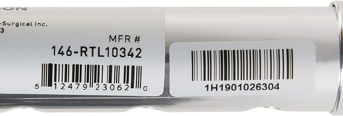 McKesson Aluminum Round Handle Cane 28.75" to 37.75" H
