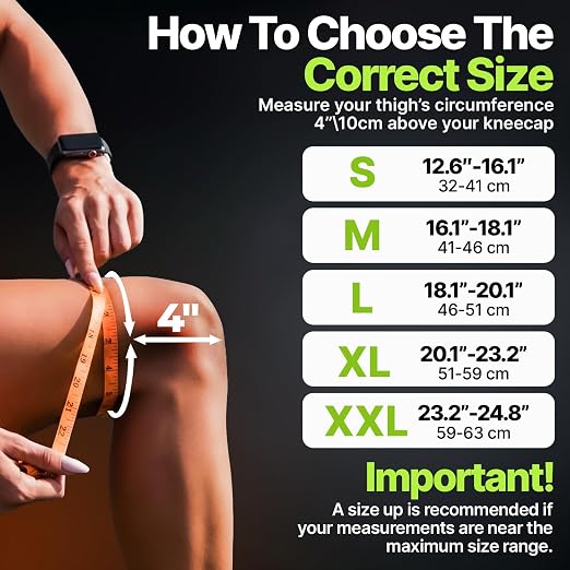 DR. BRACE Elite Compression Knee Brace for Women & Men, (2-Pack) Knee Support Compression Sleeve, Workout Sports Knee Braces for Meniscus Tear, ACL & Arthritis Pain Relief - Check Size Guide Video (Zeus, XX-Large)