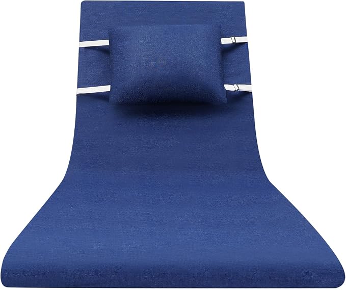 Electric Lifting Backrest for Bed, Adjustable Power Lifting Backrest for Elderly Patient Injured, Assist Elderly to Get Out of Bed Easily, Sit-up Back Rest Chair for Neck Lumbar Back Support (Blue)