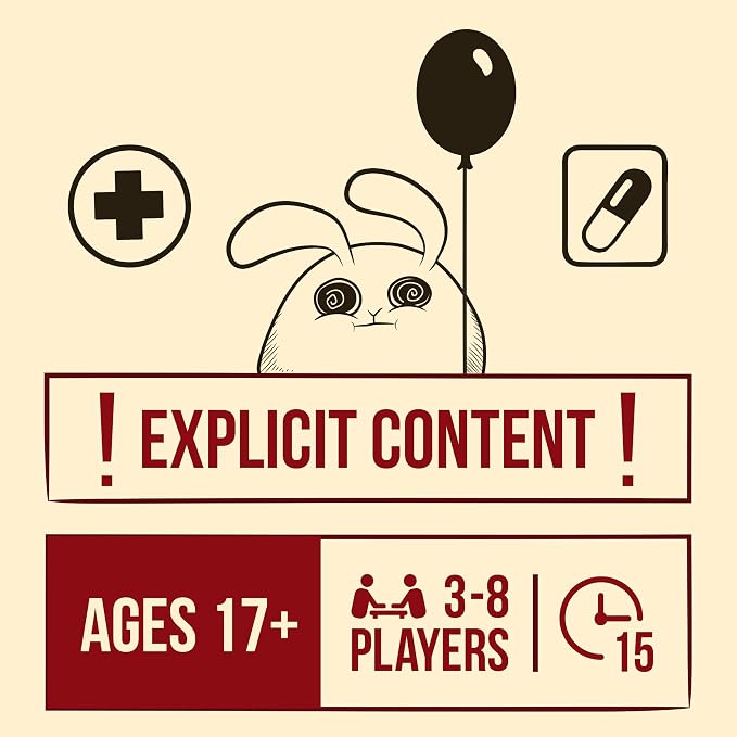 Horrible Therapist: Extra Horrible Edition by Exploding Kittens - A Card Game for 3-8 Players, Ages 17+ - Adult Party Game for Family Night | Build wildly inappropriate therapy comics with friends and family in this viral adult-only party game from The...