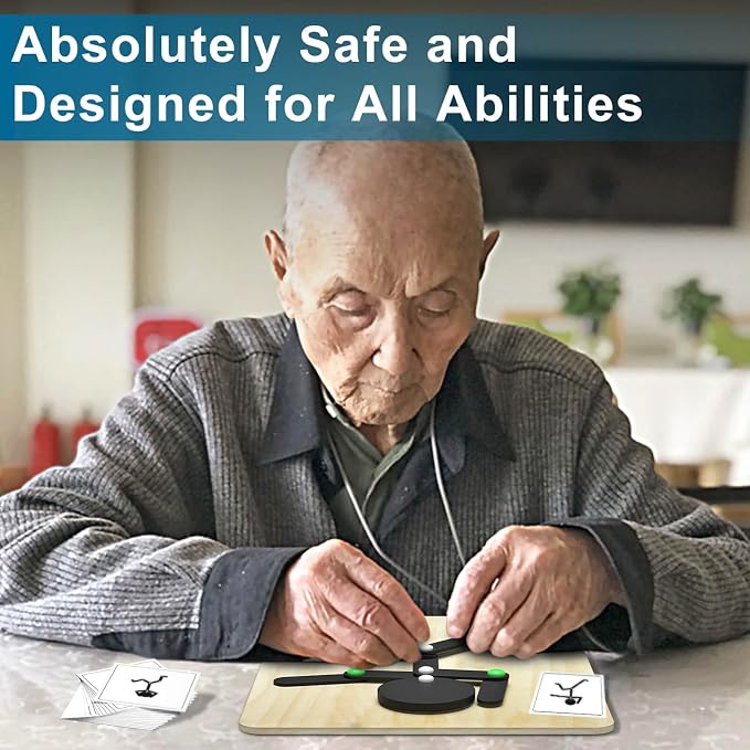 Matching Game for Adults with Dementia Activities, Dementia Activities for Seniors, Alzheimers Products for Elderly, Busy Boxes for Dementia Patients, Gift for Patients in Nursing Home
