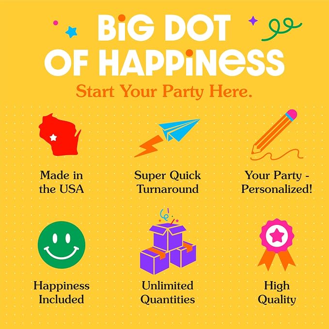 Big Dot of Happiness 80’s Retro - Bar Bingo Cards and Markers - Totally 1980s Party Bingo Game - Set of 18