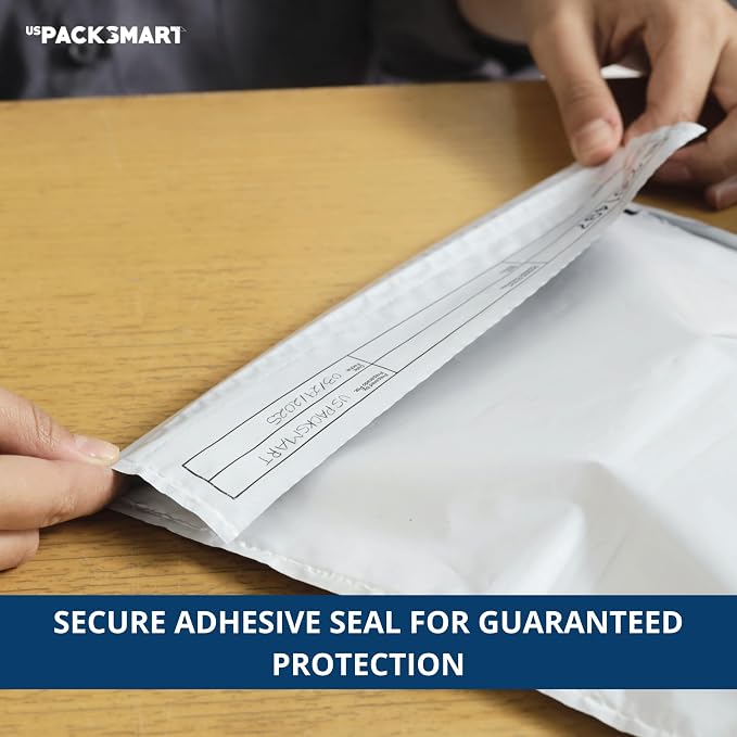 Opaque Plastic Deposit Bags 9"x12" | Secure Bank Deposits, Cash Handling or Safe Currency Transportation | Sequential Barcodes | Tamper-Evident | Tear-Off Receipt for Security | 100-Pack
