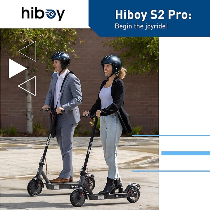 Hiboy S2 Pro/X300 Electric Scooter, 500W Motor, 10"/12" Tires, 25/38 Miles Range E Scooter, 19/23 Mph Folding Commuter Electric Scooter for Adults