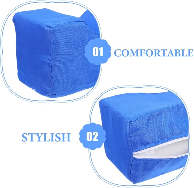 Foot Elevator Pillow for Hand and Foot Protection Ankle Cushion and Heel Support Pad Pressure Relief Leg Rest for Elderly Bedridden Patients Washable and Detachable 7.87X3.94X0.1 Inches