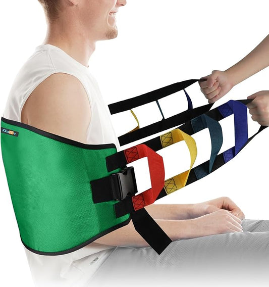 Transfer Belt Transfer Sling for Nursing Patients, Standing & Supports & Transfer Aids for Elderly, Gait Belt for Patient Care, Transfer Belt for Bedridden Patient