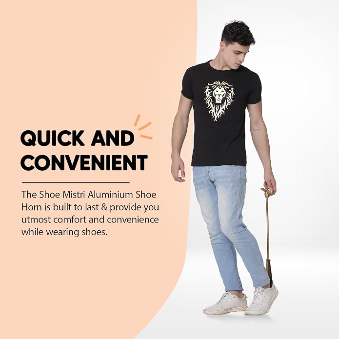 Shoe Horn Long-Handled, Lightweight Durable Shoe Horns for Boots, Shoe Wearing Stick for Men Women Kids Seniors