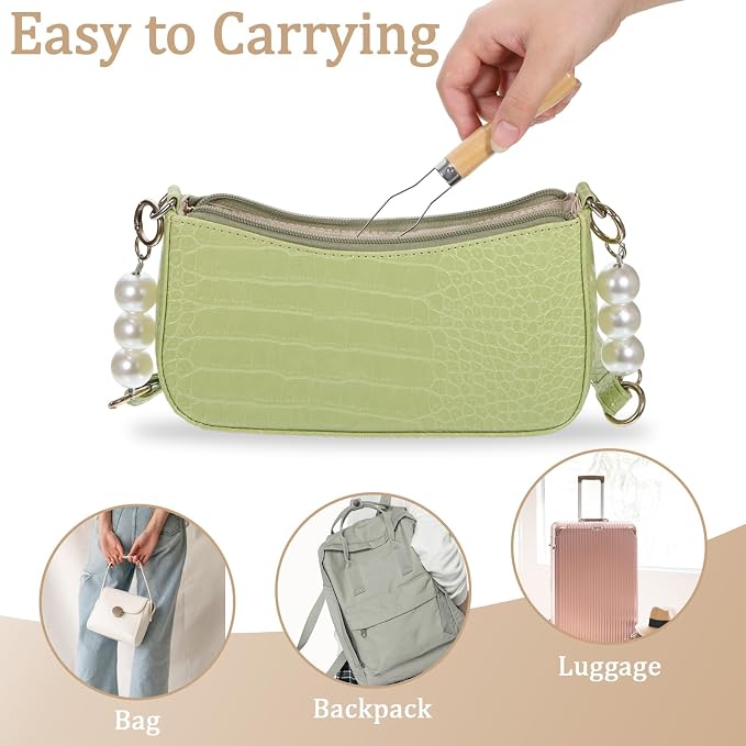 3 Pcs Easy Button Hook Comfort Wide Grip Button Assist Device Buttons Helper Tool with Easy Grip Wooden Handle Buttons Hook Assist Device for Limited Dexterity Caused