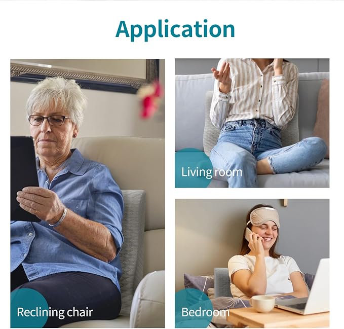 Lumbar Support Pillow for Recliner - Backrest for relieving lower back pain | Couch Cushion with Gel Memory Foam & High-density Foam, for Sofa, Accent Chair & Armchair, adjustable straps & washable cover