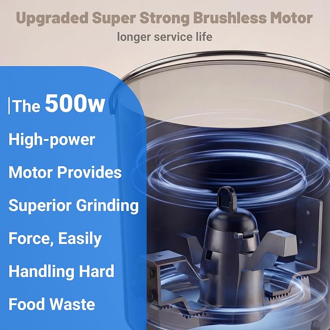 3.2L Electric Kitchen Composter, Smart Odorless, Auto-Cleaning, Low Noise