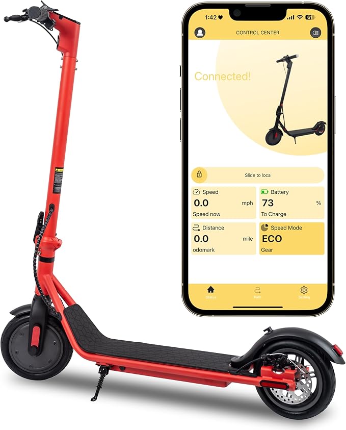 Phantomgogo Electric Scooter for Adults Scooters Kids Foldable E-Scooter with with 350W Motor 15.5 mph Max Speed Long Range EScooter for Commuter