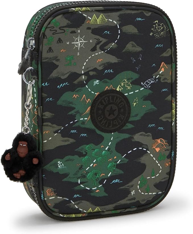 Kipling Women's 100 Pens Printed Case, Organize Accessories, Art Supplies, Makeup, Travel Organizer