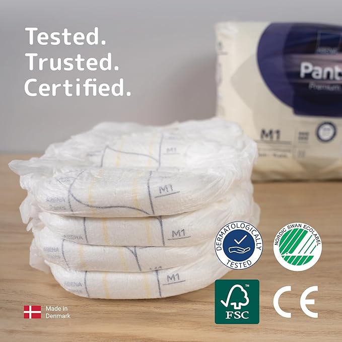 Abena Pants, Premium Protective Underwear, Level 1, (Extra Small To Extra Large), Medium, 15 Count