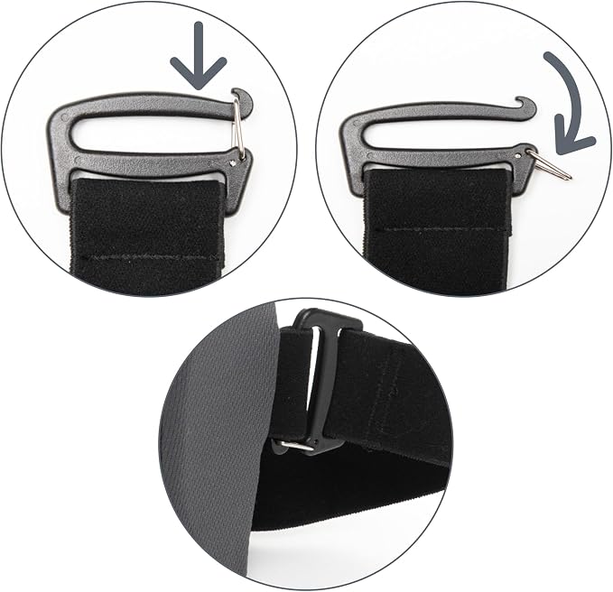 OPTP Thoracic Lumbar Back Support - Full Back and Lumbar Support for Improved Sitting Posture, Upper/Lower Back Support for Chair, and Car Back Cushion for Travel