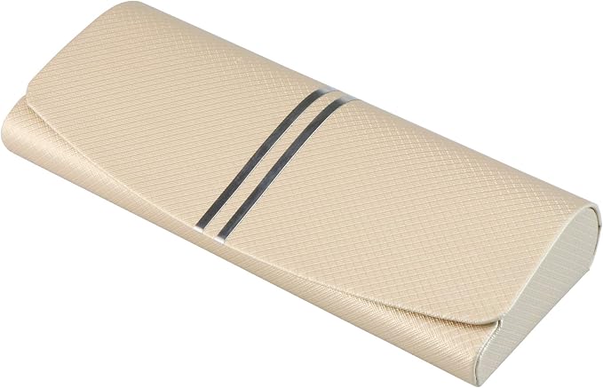 LifeArt Eyeglass Case Hard Shell, Portable Sunglass Case, Fashionable PU Leather Eyeglass Case, Lightweight