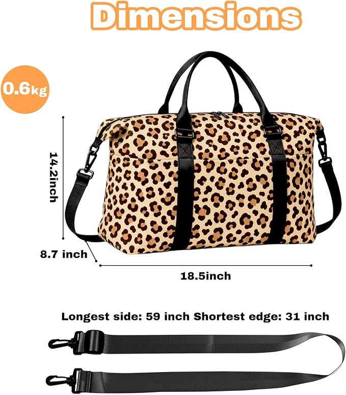 Weekender Duffel Bags for Women， Travel Totes Bag for Airplane Essentials, Overnight Bags for Women with Trolley Sleeve, Large Carry On Hospital Bag for Labor and Delivery, Sport, Gym