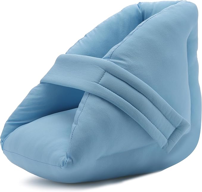 Heel Protectors for Pressure Sores, Cushioned Boots for Elderly, Diabetic, Bedridden Patients, Foot Injury Recovery, Pain Relief Heel Cushion Pillow Support for Bed Sores, Blisters 1PC