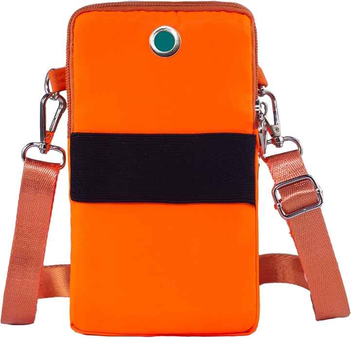 Small Crossbody Bag for Women - Mini Phone Purses with Crossbody Strap and Wallet - Nylon Arm Bag