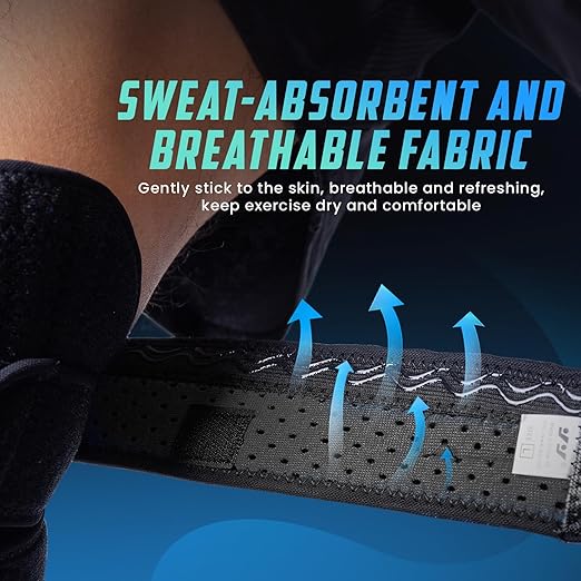 Knee Stabilizer for Men Women Advanced Support for Patellar Tendonitis Joint Injuries and Meniscus Wear for Meniscus Tears, Arthritis, ACL, Medium Support Level