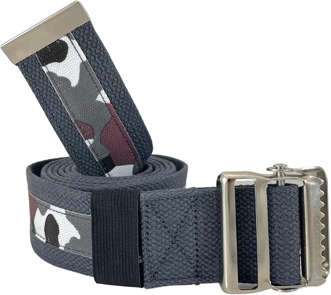 Secure Gait Belt for Seniors with Metal Buckle - Transfer and Walking Standing Aid Elderly, Physical Therapy, Nurses
