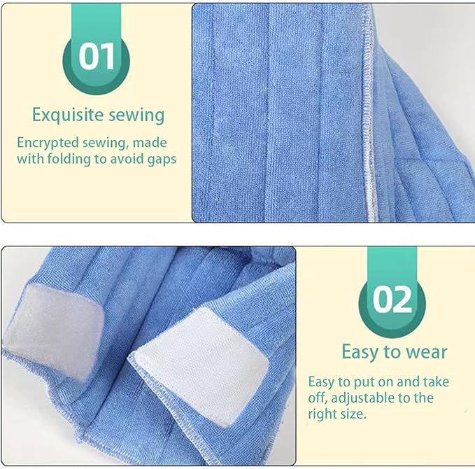 2PCS Heel Protector Cushion-Foot Support Pillow,Anti-Decubitus Heel Pad for Heel Pain Relief,Pressure Sores,Pressure Sores,Bed Sores,Plantar Fasciitis,Adjustable in Size