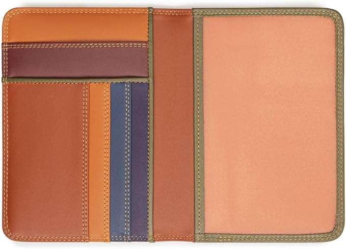 mywalit Leather Travel Passport Cover | Lucca | 3 Cards, Notes And Transparent Passport Section