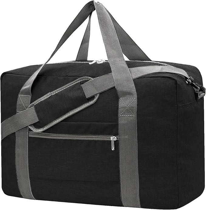 For Spirit Airlines Personal Item Bag 18x14x8 Foldable Carry on Bags for Airplanes Travel Duffel Bags for Women and Men