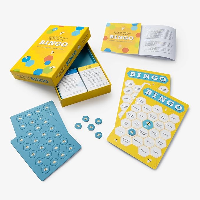 Scripps National Spelling Bee Bingo: A Game for Spellers and Wordsmiths