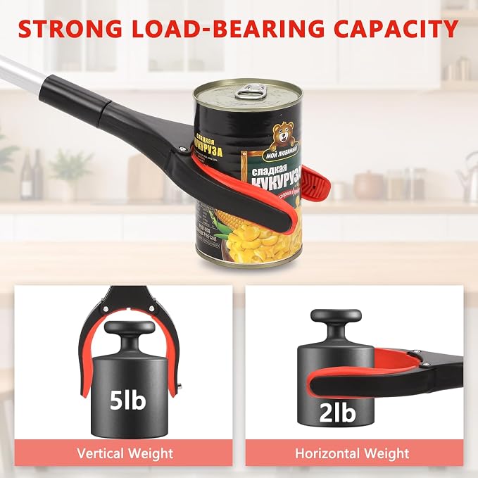 2-Pack Grabber Reacher Tool, 36" Foldable Trash Picker Upper | Extra Long Heavy Duty Grippers with Magnets & Rotating Jaw - Pickup Tool for Seniors, Mobility Aid, Trash Picker