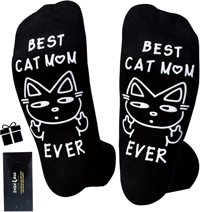 ZXGXLAW Birthday Gifts for Cat Dog Dad Cat Dog Mom,Funny Socks for Men Women Christmas Ideas,Crazy Gifts for Animal Lovers