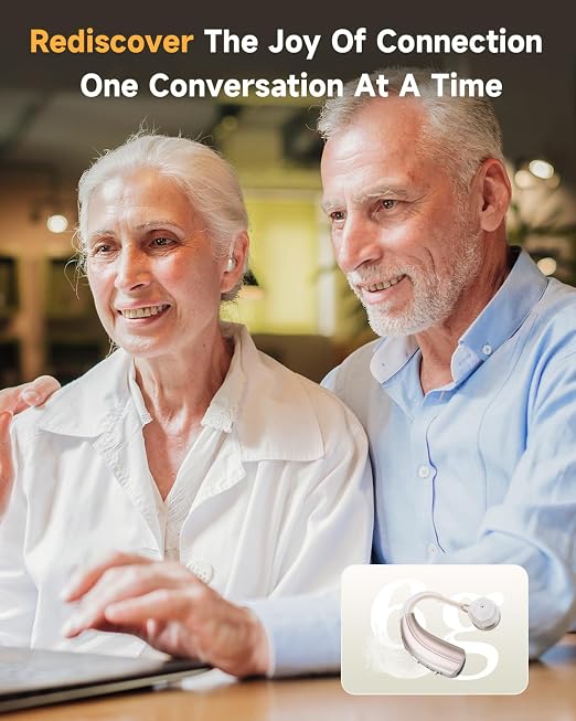Digital Hearing Amplifier by Britzgo BHA-1301. Doctor and Audiologist Designed