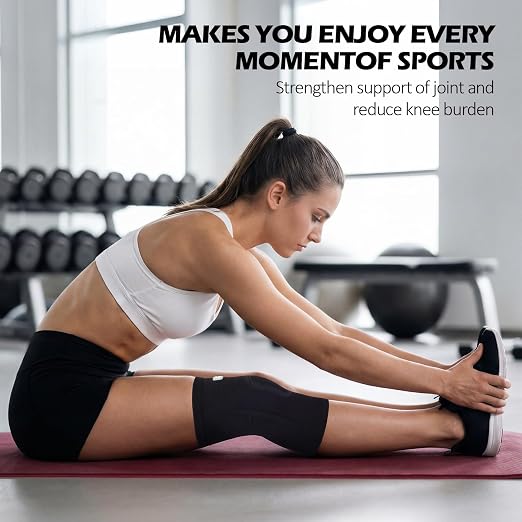 GOOGAH Knee Compression braces 1-Pack - Pain Relief Support for Arthritis, ACL & Meniscus Tears | Breathable Nylon Knee Sleeves for Men & Women | Sizes XXS-2XL