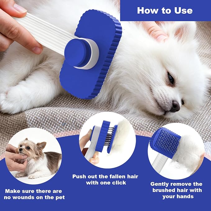 Dog Brush, Cat Brush for Long Haired Cats