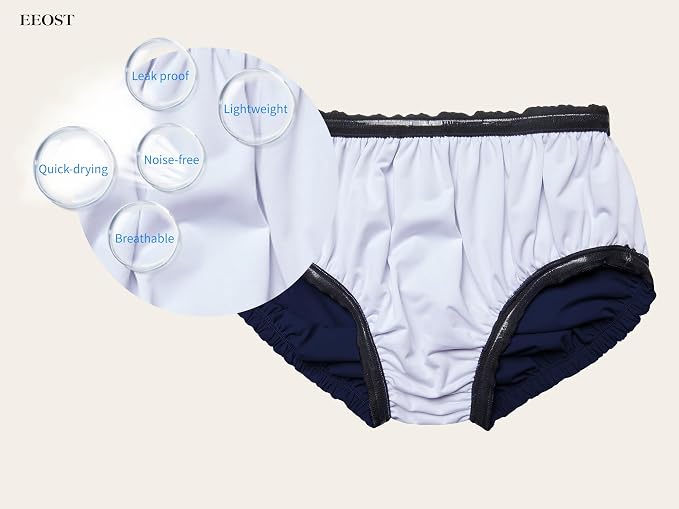 Adult Reusable Swim Diapers Special Needs Swimwear for Incontinence | Adult reusable swim diaper with waterproof leakproof cover for incontinence and pool use